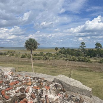 Fort Pulaski National Monument - Top of the Fort - Landmarks & Historical Buildings Near Me - Savannah, Georgia Fort Pulaski National Monument - Top of the Fort - Landmarks & Historical Buildings Near Me - Savannah, Georgia