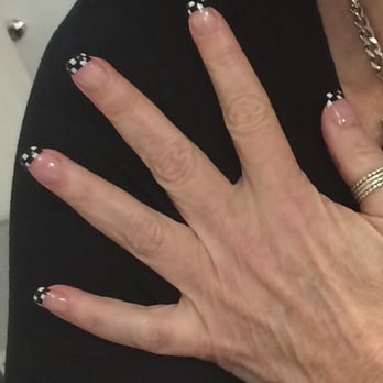 Queen Nails - Vroom Vroom Raceday Manicure! - Nail Salons Near Me - Long Beach, California Queen Nails - Vroom Vroom Raceday Manicure! - Nail Salons Near Me - Long Beach, California