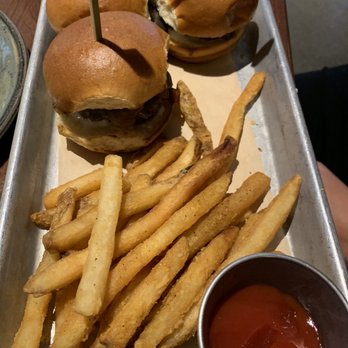 Bar Louie - The District - Beef Sliders - Bars Near Me - Tustin, California