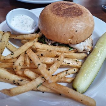Amaro's Table - Grilled herb chicken sandwich $16 - New American Near Me - Vancouver, Washington Amaro's Table - Grilled herb chicken sandwich $16 - New American Near Me - Vancouver, Washington