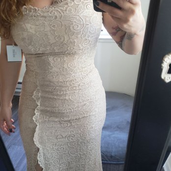 David's Bridal - Rehearsal dinner dress. Only $50! - Bridal Near Me - Pinole, California David's Bridal - Rehearsal dinner dress. Only $50! - Bridal Near Me - Pinole, California