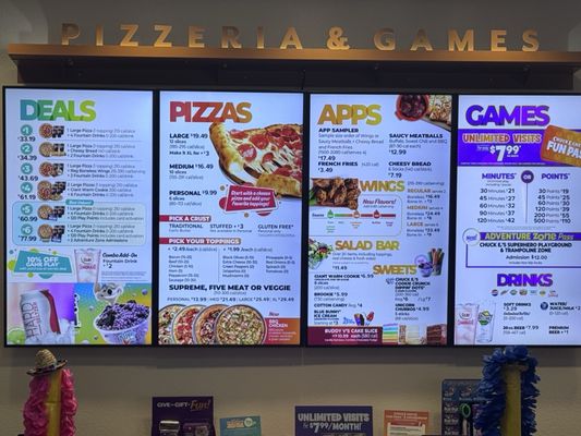 Menu photo 1 Chuck E. Cheese Fayetteville, AR Menu photo 1 Chuck E. Cheese Fayetteville, AR