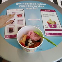 Menchie's Frozen Yogurt - $0.70 per oz! Design your own froyo!