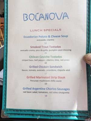 Menu photo 1 Bocanova Oakland, CA Menu photo 1 Bocanova Oakland, CA