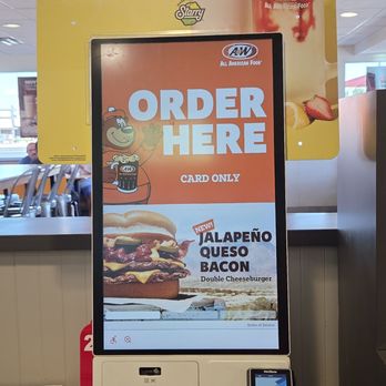 A&W Restaurant - Self-Order Kiosk 06-06-2026 - Fast Food Near Me - Visalia, California A&W Restaurant - Self-Order Kiosk 06-06-2026 - Fast Food Near Me - Visalia, California