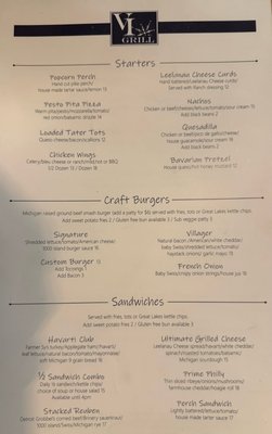 Menu photo 3 VI Grill Suttons Bay, MI Menu photo 3 VI Grill Suttons Bay, MI