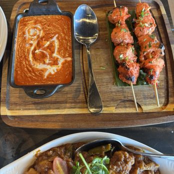 Roaring Indian Plates & Pours - Deconstructed butter chicken. - Indian Near Me - Maple Valley, Washington Roaring Indian Plates & Pours - Deconstructed butter chicken. - Indian Near Me - Maple Valley, Washington