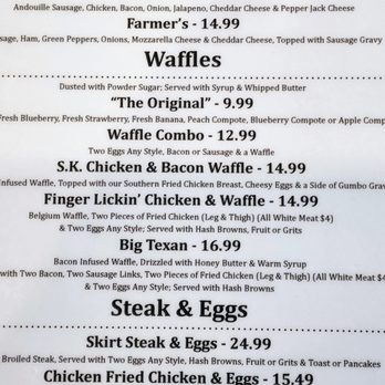 The Southern Kitchen - Waffle Options - Breakfast & Brunch Near Me - Arlington Heights, Illinois