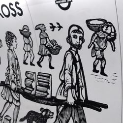 Charing Cross Tube Station - Mural