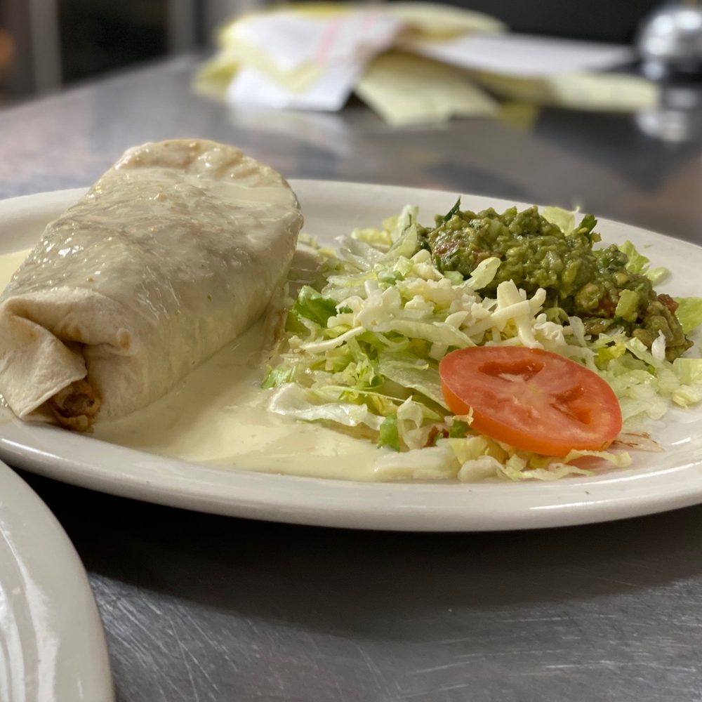 The Crazy Donkey Grill - a burrito and a salad - Mexican Near Me - Palestine, Arkansas The Crazy Donkey Grill - a burrito and a salad - Mexican Near Me - Palestine, Arkansas