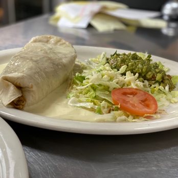 The Crazy Donkey Grill - a burrito and a salad - Mexican Near Me - Palestine, Arkansas The Crazy Donkey Grill - a burrito and a salad - Mexican Near Me - Palestine, Arkansas