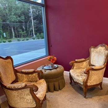 Love Live Sweets - two chairs and a table in front of a window - Chocolatiers & Shops Near Me - Millstone, New Jersey