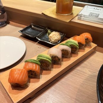 Umi - Rainbow Roll - Sushi Bars Near Me - Atlanta, Georgia Umi - Rainbow Roll - Sushi Bars Near Me - Atlanta, Georgia