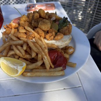 Bacchus On The Bayou - Shrimp Poboy with the BEST fries. - American Near Me - Ocean Springs, Mississippi Bacchus On The Bayou - Shrimp Poboy with the BEST fries. - American Near Me - Ocean Springs, Mississippi