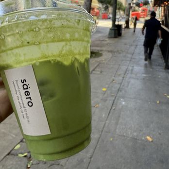 Saero - Layered Matcha - Coffee & Tea Near Me - Los Angeles, California
