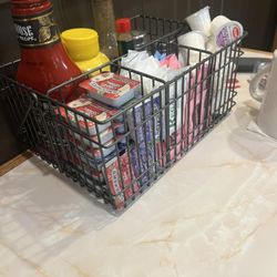 Springfield Family Restaurant - Condiment Caddie, sitting on all the tables full of everything you could need other than napkins.