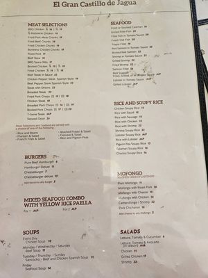 Menu photo 2 El Gran Castillo De Jagua Brooklyn, NY