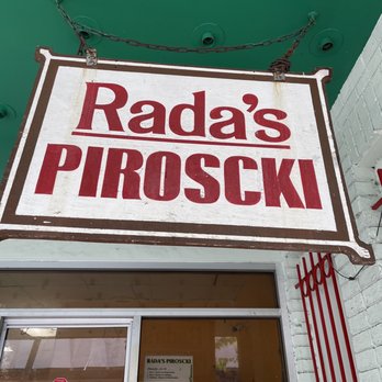 Rada's Piroscki - restaurant sign - Fast Food Near Me - Honolulu, Hawaii
