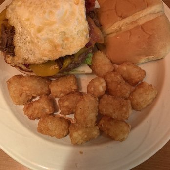 Fat Choy - Fat Choy burger with egg and tots - New American Near Me - Las Vegas, Nevada Fat Choy - Fat Choy burger with egg and tots - New American Near Me - Las Vegas, Nevada