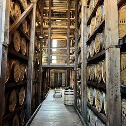 Woodford Reserve Distillery - Rick house
