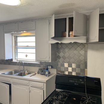 Code Blue Painting & Renovations - After repainting the walls. Ceilings and kitchen cabinets inside and out. This is the quality of work you get when you Hire Code Blue. - Roofing Near Me Code Blue Painting & Renovations - After repainting the walls. Ceilings and kitchen cabinets inside and out. This is the quality of work you get when you Hire Code Blue. - Roofing Near Me