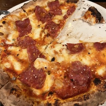 The Desmond Spirits and Oven - Pepperoni with soprasetta - New American Near Me - Phoenix, Arizona The Desmond Spirits and Oven - Pepperoni with soprasetta - New American Near Me - Phoenix, Arizona