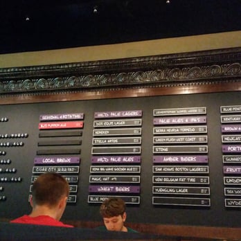 BJ's Restaurant & Brewhouse - Beer & Lager wall - New American Near Me - Melbourne, Florida BJ's Restaurant & Brewhouse - Beer & Lager wall - New American Near Me - Melbourne, Florida