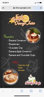Menu photo 7 Sandy's Cafe Yonkers, NY