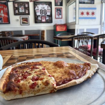 Mr V's Pizza - 18" Thin & Crispy Cheese Pizza Special - Pizza Near Me - Chicago, Illinois Mr V's Pizza - 18" Thin & Crispy Cheese Pizza Special - Pizza Near Me - Chicago, Illinois