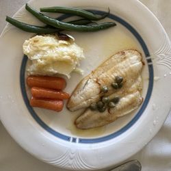 La Mere Michelle - Sole with lemon butter sauce