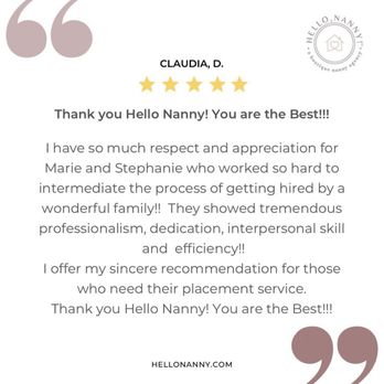 Hello Nanny! - Nanny Review - Nanny Services Near Me Hello Nanny! - Nanny Review - Nanny Services Near Me