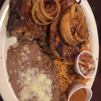 El Patron Bar & Grill - Chuletas, I asked for grilled onion to be added on top! - Mexican Near Me - Helena, Alabama El Patron Bar & Grill - Chuletas, I asked for grilled onion to be added on top! - Mexican Near Me - Helena, Alabama