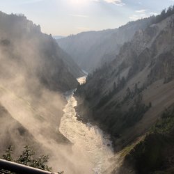 Lookout Point - View from the brink of the lower falls