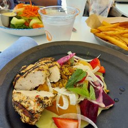 Beet salad with chicken
