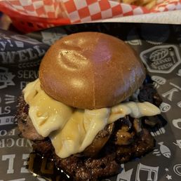 Smittyaki Burger and Smitty basket Smittyaki Burger and Smitty basket