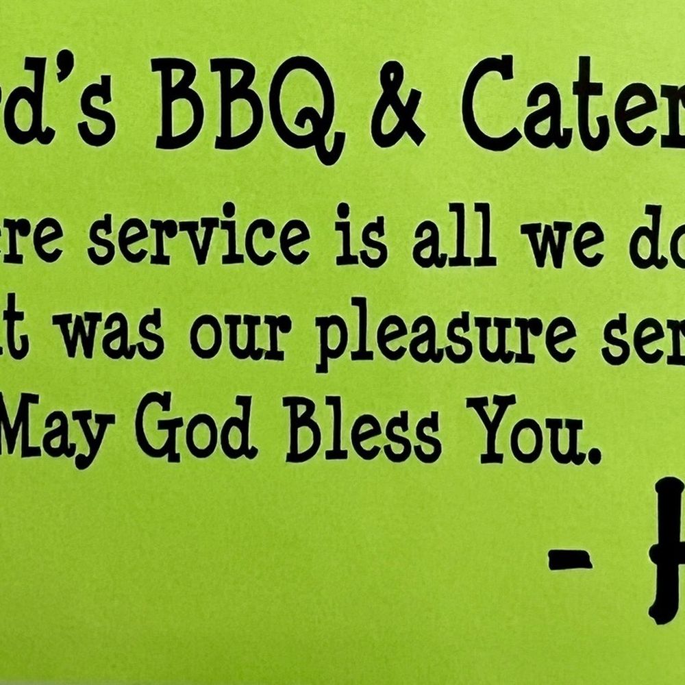 Howard's BBQ - Howard is a simple man with a big mission. Help him fulfill his dream one rib at a time. - Barbeque Near Me - Lake Worth, Florida