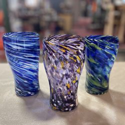 High Gravity Glassworks - You can purchase our pilsner glass in our gallery, or schedule a workshop to make your own!