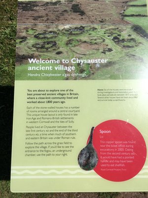 Chysauster Ancient Village by null