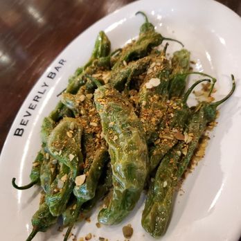 Beverly Bar - Roasted shishito peppers - Wine Bars Near Me - Beverly Hills, California Beverly Bar - Roasted shishito peppers - Wine Bars Near Me - Beverly Hills, California