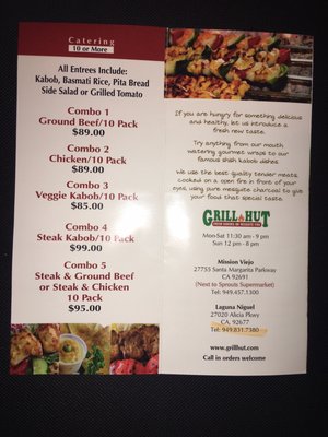 Menu photo 5 Grill Hut Laguna Niguel, CA Menu photo 5 Grill Hut Laguna Niguel, CA
