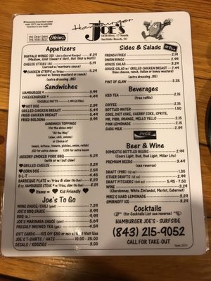 Menu photo 6 Hamburger Joes of Surfside Surfside Beach, SC Menu photo 6 Hamburger Joes of Surfside Surfside Beach, SC