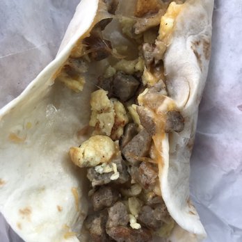 Glazed Donuts - Sausage, egg, and cheese Burrito. - Donuts Near Me - Daphne, Alabama