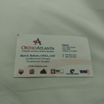 OrthoAtlanta - Mrs. Roberts is a good therapist - Sports Medicine Near Me - Atlanta, Georgia OrthoAtlanta - Mrs. Roberts is a good therapist - Sports Medicine Near Me - Atlanta, Georgia