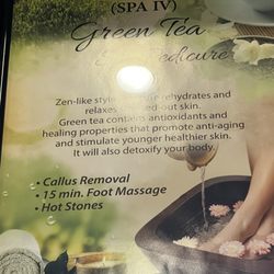 Green Tea Spa Pedicure