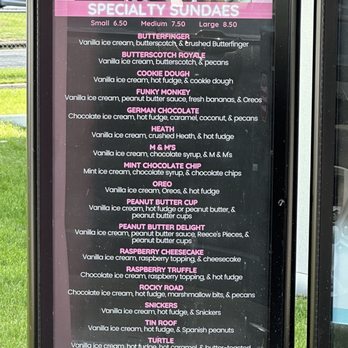 Hannah's Soft Serve - Menu - Ice Cream & Frozen Yogurt Near Me - Toledo, Ohio