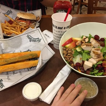 Farmer Boys - Fried zucchini and salad - Burgers Near Me - Tulare, California