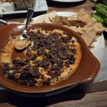 Yard House - Queso dip with beef added - New American Near Me - Orlando, Florida