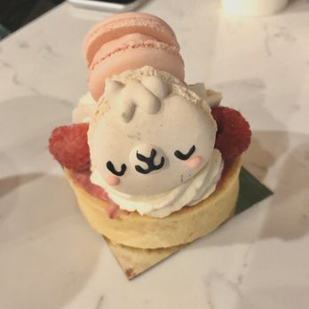 Bibble & Sip - Lychee rose tart - Coffee & Tea Near Me - New York, New York Bibble & Sip - Lychee rose tart - Coffee & Tea Near Me - New York, New York