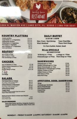 Menu photo 4 Kountry Korner Lake City, FL Menu photo 4 Kountry Korner Lake City, FL