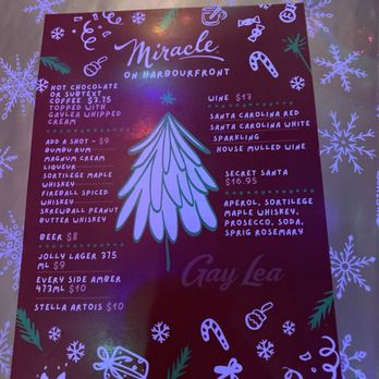 Miracle - Harbourfront - Drinks menu - Cocktail Bars Near Me - Toronto, Ontario Miracle - Harbourfront - Drinks menu - Cocktail Bars Near Me - Toronto, Ontario